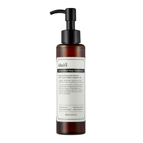 Klairs Gentle Black Deep Cleansing Oil
